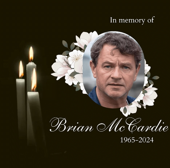 At the age of 59, actor Brian McCardie, who was most renowned for playing crime leader